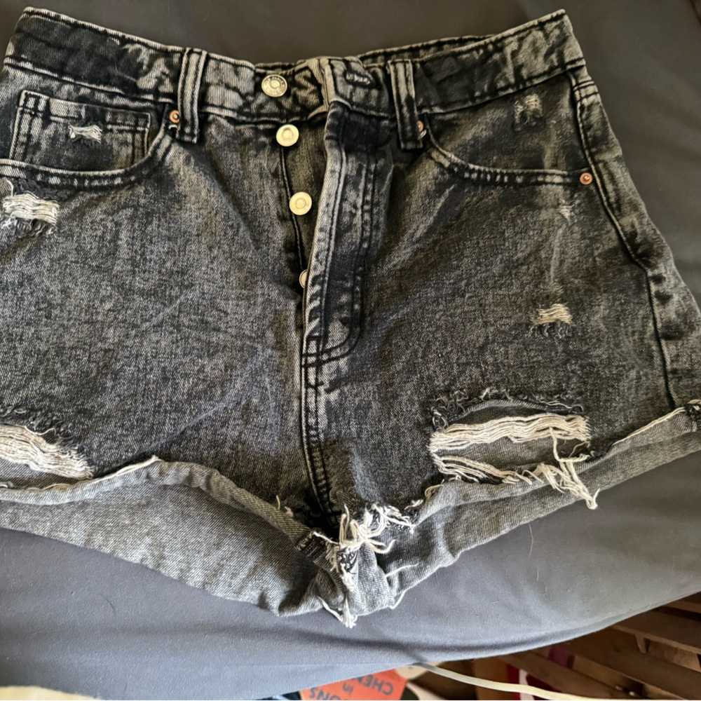 Wild Fable Black Jean Shorts